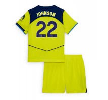 Tottenham Hotspur Brennan Johnson #22 Koszulka Trzecia dzieci 2025-26 Krótki Rękaw (+ krótkie spodenki)